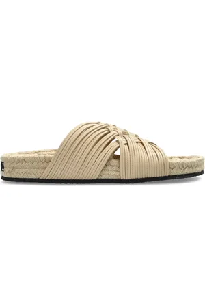 Stella McCartney Crossover-strap slides