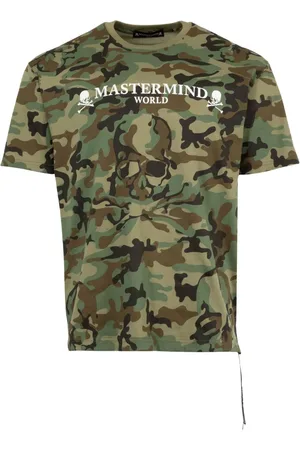 MASTERMIND Camouflage-print T-shirt
