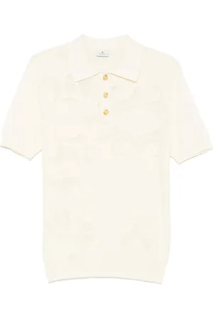 Etro Textured polo shirt