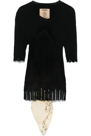 UMA WANG Ribbed-knit T-shirt