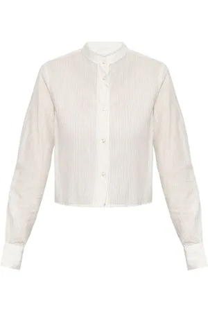 OFFICINE GENERALE Striped pattern shirt