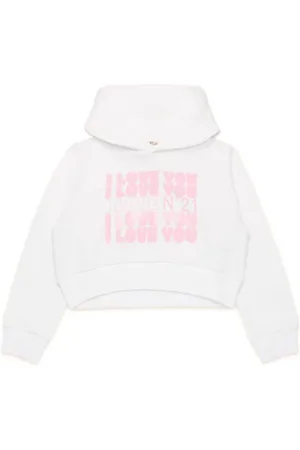 Nº21 Logo-print hoodie