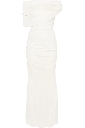BLUMARINE Ruched maxi dress
