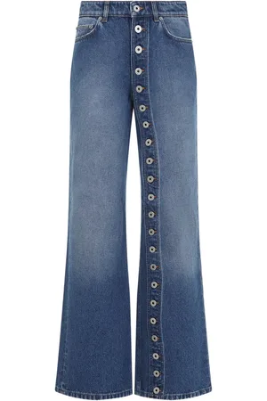 Jean Paul Gaultier Button-detail jeans