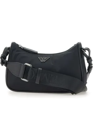 Emporio Armani Logo-embossed messenger bag