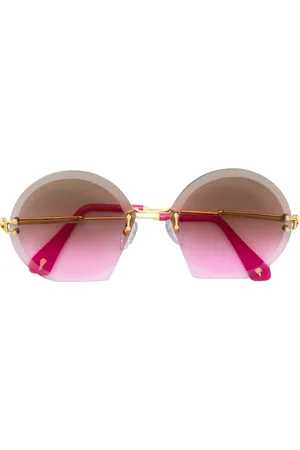 Sauren Round frame sunglasses