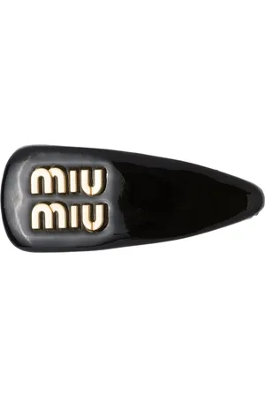 Miu Miu Patent-leather hair clip