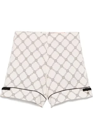 Elisabetta Franchi Logo-print shorts