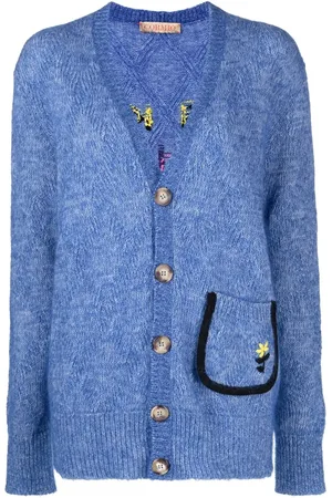 CORMIO Slogan intarsia cardigan