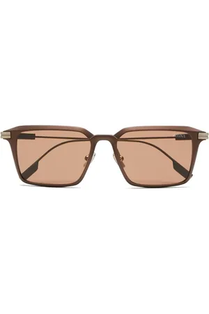 Ermenegildo Zegna Square-frame sunglasses