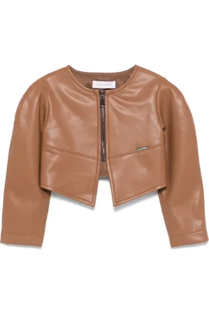 MONNALISA Faux-leather jacket