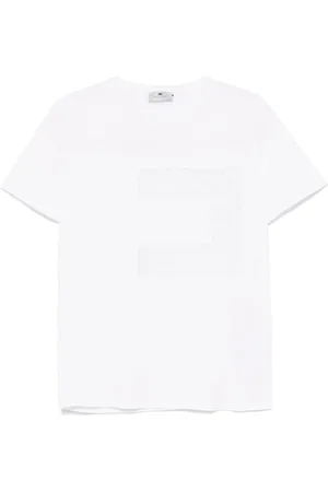 Elisabetta Franchi Voile-logo jersey T-shirt