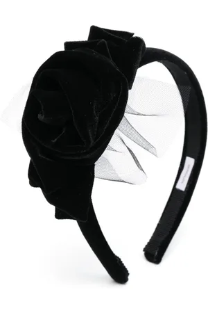 MONNALISA Floral-appliqué headband