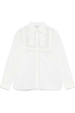 ERMANNO SCERVINO Lace-panelling shirt