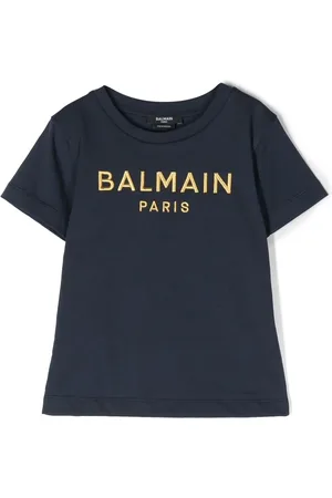Balmain Embroidered-logo T-shirt