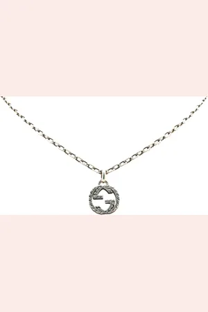 Gucci 2000-2024 Sterling Interlocking G Pendant necklace