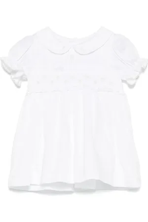 PATACHOU Floral-embroidered dress