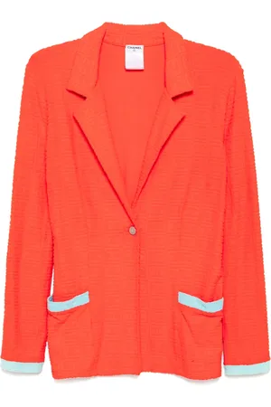 CHANEL 1990-2000s sports line single breasted jacket