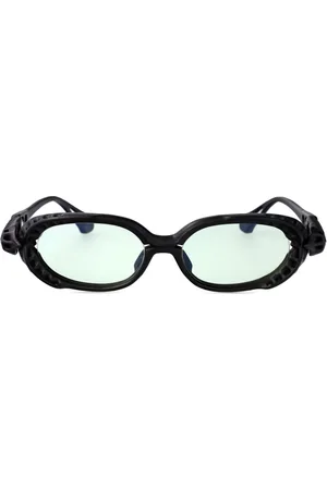YOHJI YAMAMOTO Rectangle-frame sunglasses