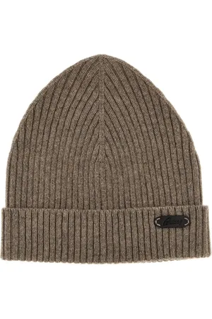 BRIONI English ribbed beanie