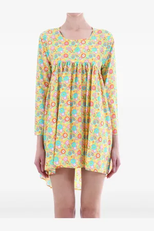 JEREMY SCOTT Floral-print mini dress