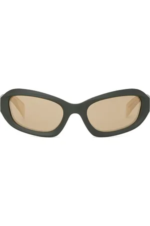 Karl Lagerfeld Geometric-frame sunglasses