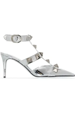 VALENTINO GARAVANI Roman Stud 80mm leather pumps