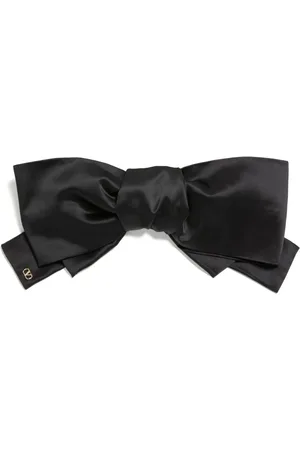 VALENTINO GARAVANI VLogo Signature satin bow hair clip