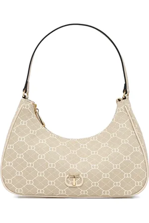 Twin-Set Monogram-print shoulder bag