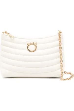 Salvatore Ferragamo Gancini-plaque shoulder bag