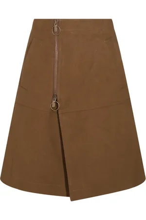 Burberry Cotton midi skirt