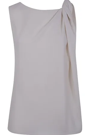 P.A.R.O.S.H. Ruched-detailing top