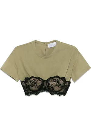 GIUSEPPE DI MORABITO Bra-insert T-shirt