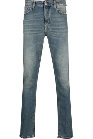 haikure Stonewashed mid-rise jeans