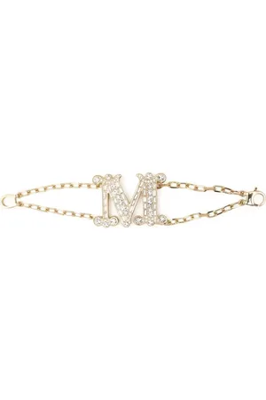 Max Mara Monogram-charm chain bracelet
