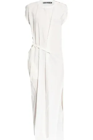 Issey Miyake Crease-effect maxi dress