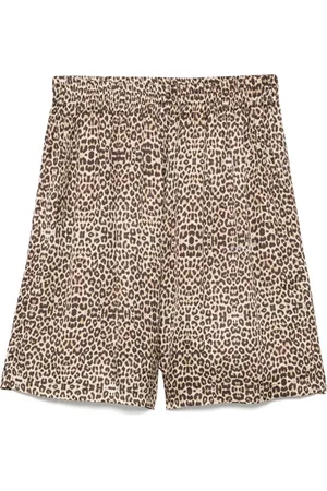 Ih Nom Uh Nit Leopard-print shorts