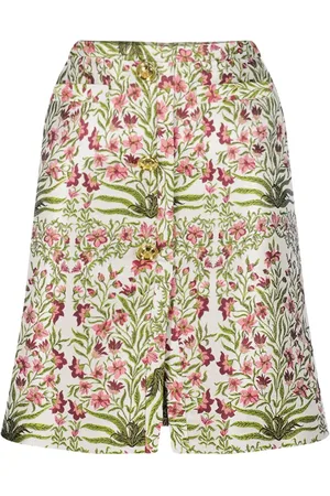 Giambattista Valli Floral-jacquard mini skirt