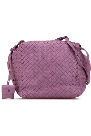 Bottega Veneta 2012-2024 Nappa Intrecciato Cube crossbody bag