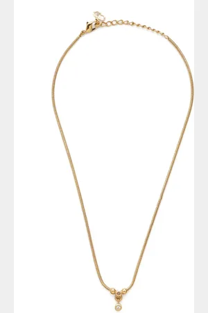 Dior 2000s rhinestone-embellished necklace