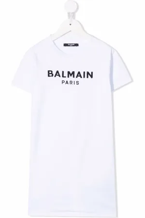 Balmain Logo-print T-shirt dress