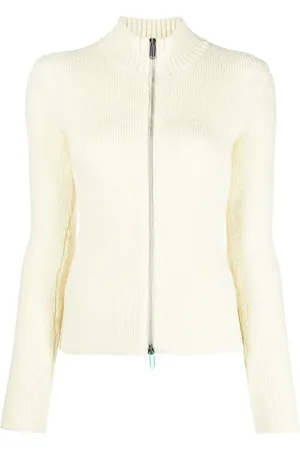 OFF-WHITE Knitted zipped cardigan