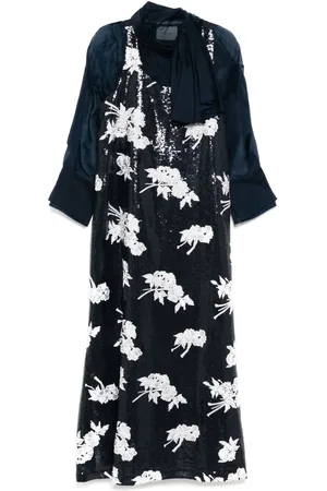 SHATHA ESSA All-over embellished dress
