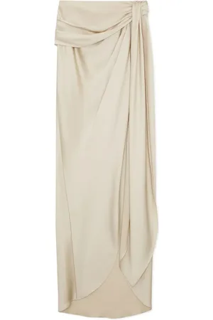 Simkhai Elisabetta draped skirt