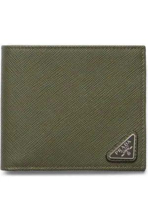 Prada Saffiano leather bi-fold wallet