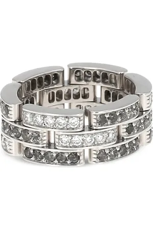 Cartier 18kt white gold Maillon Panth??re diamond ring