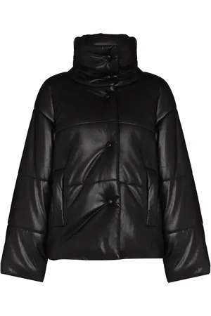 Nanushka Hide vegan leather puffer jacket