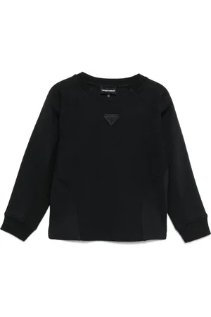 Emporio Armani Logo-patch sweatshirt