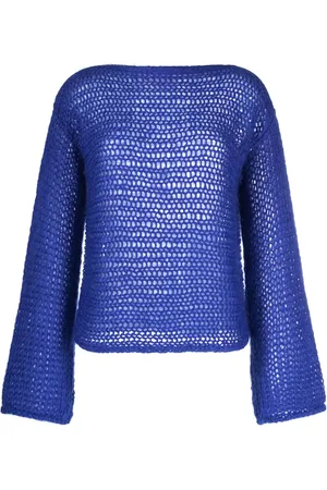 FORTE FORTE Open-knit mohair-blend jumper