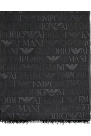 Emporio Armani Jacquard-pattern scarf